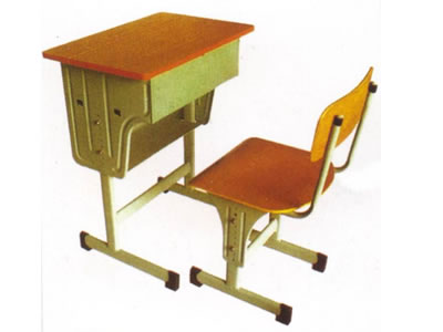 高級單人課桌椅